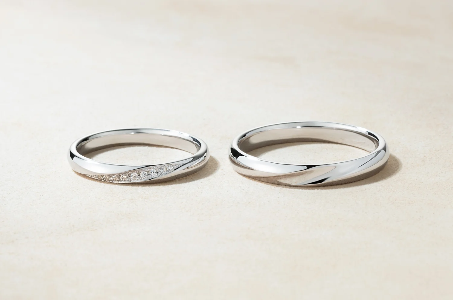 結婚指輪 ルリエ リング（M22A-02-01258A-13、M22L-02-01258B-13）